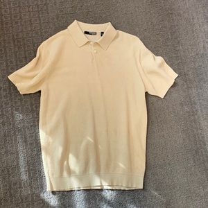 Murano knit muscle fit polo